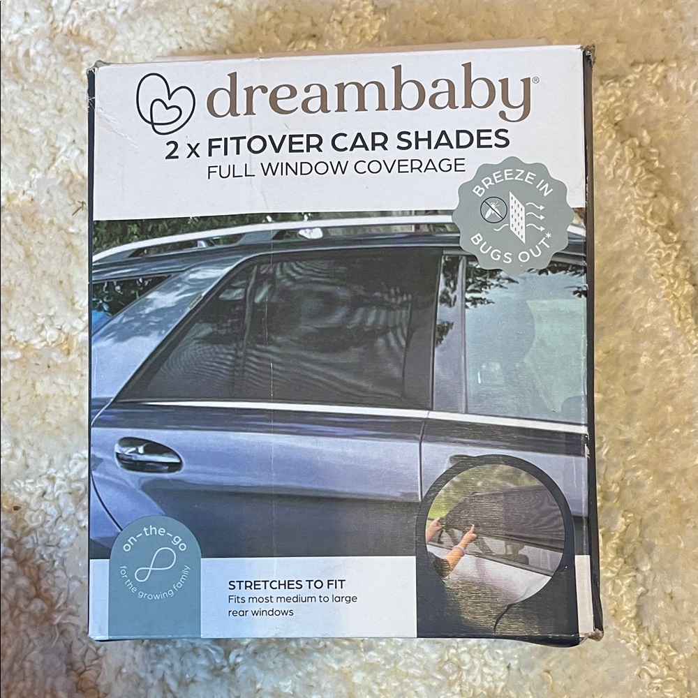 Dreambaby Fitover Car Shades